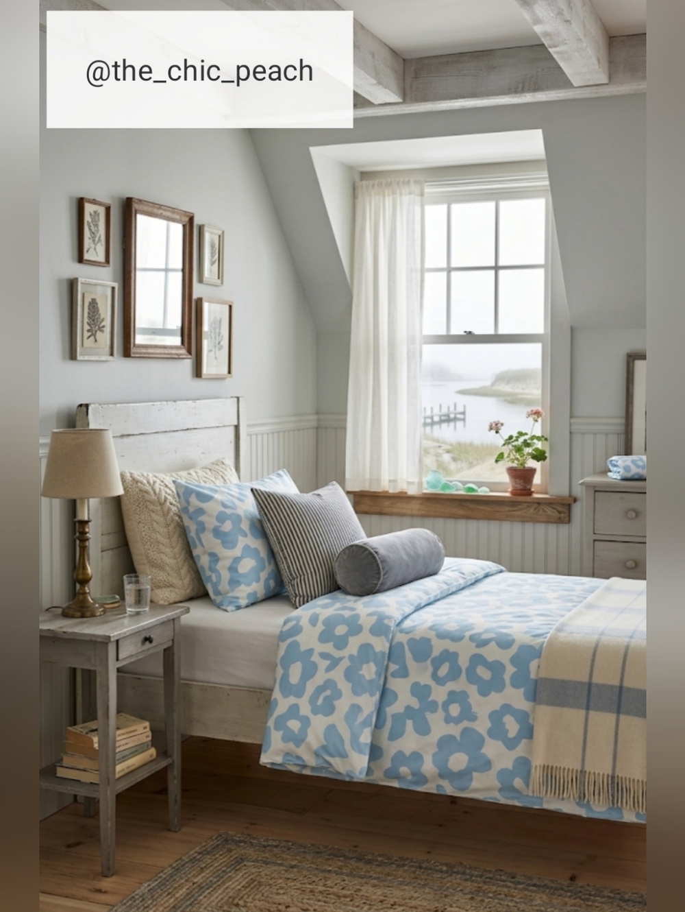 🌸 IKEA CYMBALBLOMMA Twin Duvet Cover Set — NWT — Light Blue Floral 🌸